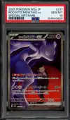 PSA 10 Team Rocket's Mewtwo Ex thumbnail 1