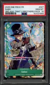 PSA 10 Sabo Stamp thumbnail 1