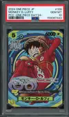 PSA 10 Monkey D. Luffy Stamp thumbnail 1