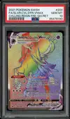 PSA 10 Sylveroy Cavalier d'Effroi VMax Rainbow - Image 1