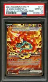 PSA 10 Ogerpon Masque du Fourneau Ex - Image 1