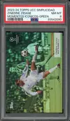 PSA 8 Zinedine Zidane Momentos icónicos Green thumbnail 1