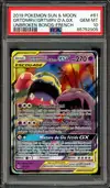 PSA 10 Grotadmorv et Grotadmorv d'Alola Gx thumbnail 1