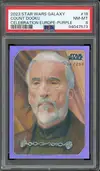 PSA 8 Count Dooku Purple - Image 1