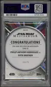 PSA 10 Philip Anthony-Rodriguez as "Fifth Brother" Canvas - Image 2