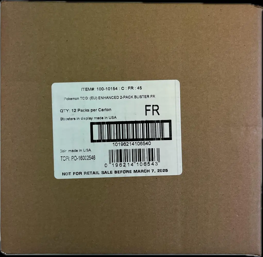 Case de Duopacks EV1 Ecarlate et Violet & EB9 Stars Etincelantes