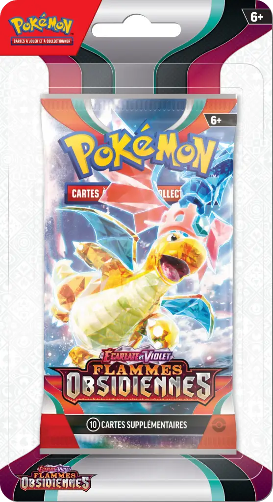 Booster Blister EV3 Flammes Obsidiennes