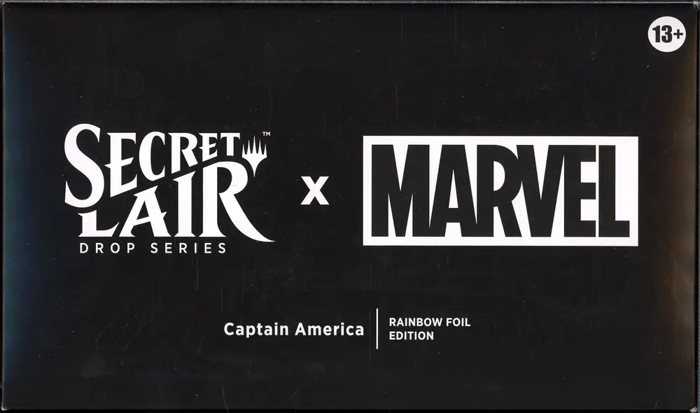 Booster Magic Secret Lair x Marvel Captain America