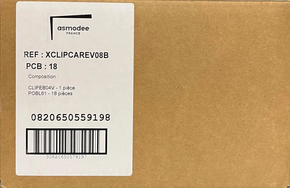 Case Booster Blister EV8 Etincelles Déferlantes