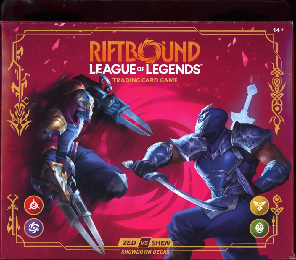 Champion Showdown Decks Riftbound Zed vs Shen