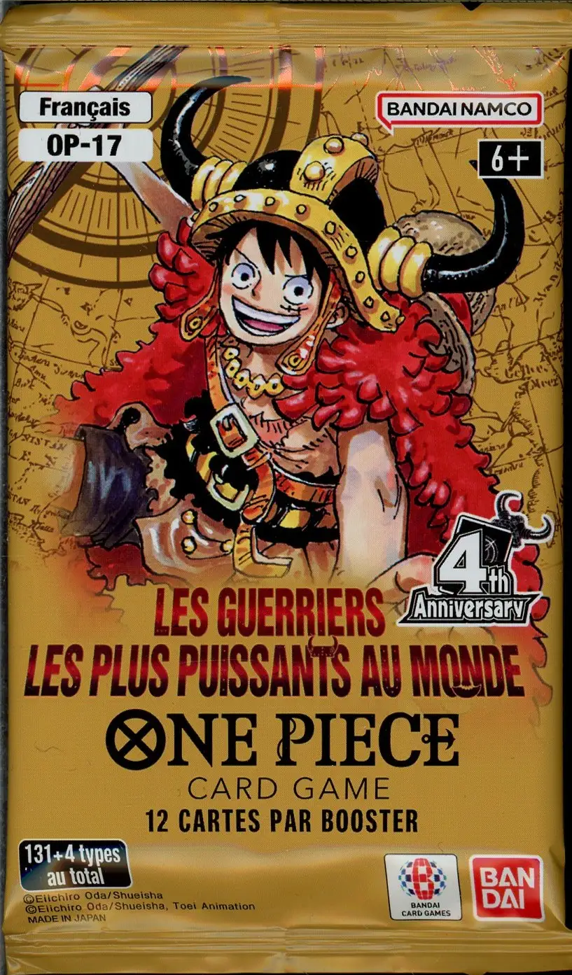 Booster OP17 Les Guerriers Les Plus Puissants Au Monde