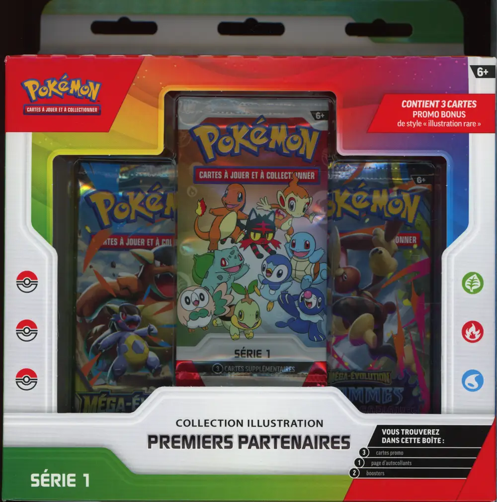 Coffret Collection Illustration Premiers Partenaires Série 1