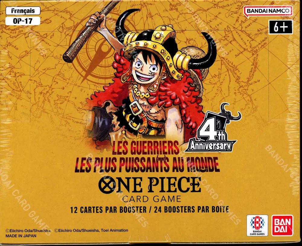 Display OP17 - Les Guerriers Les Plus Puissants Au Monde