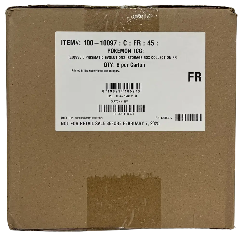 Case Boite Surprise EV8.5 Evolutions Prismatiques