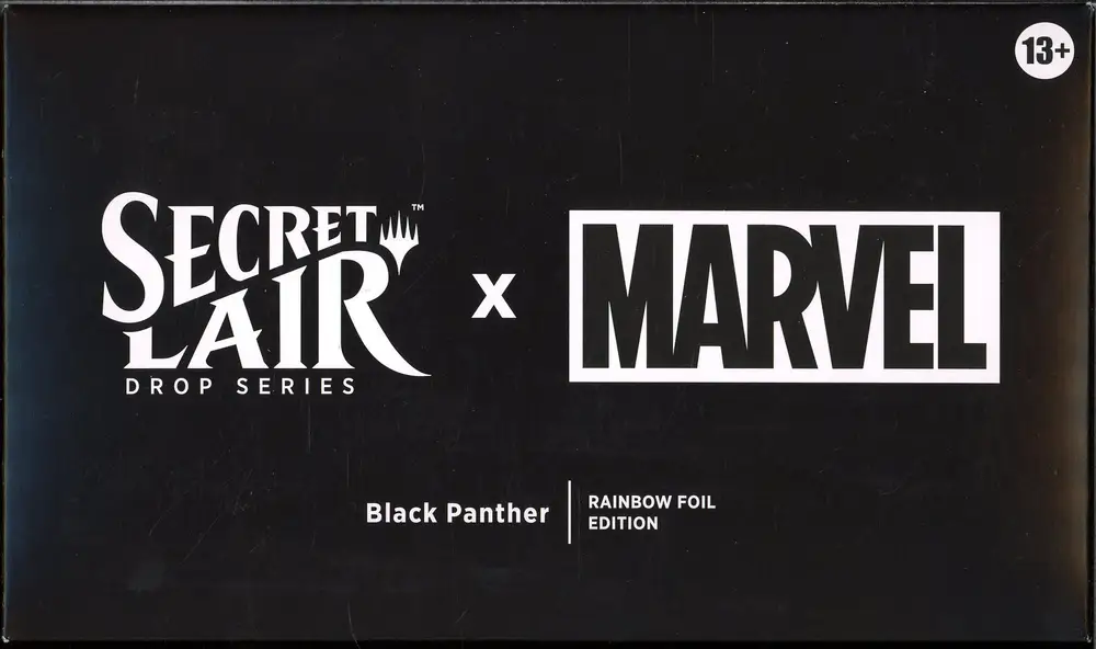 Booster Magic Secret Lair x Marvel Black Panther
