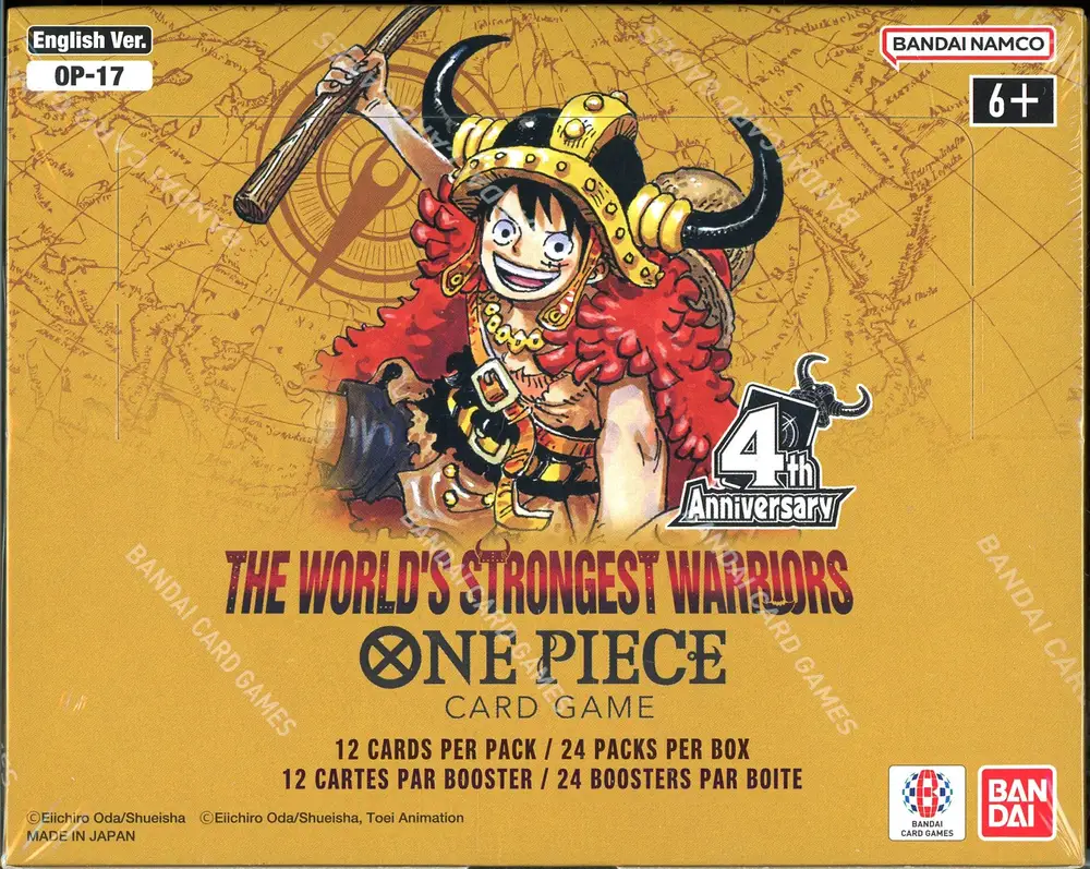 Display OP-17 The World's Strongest Warriors