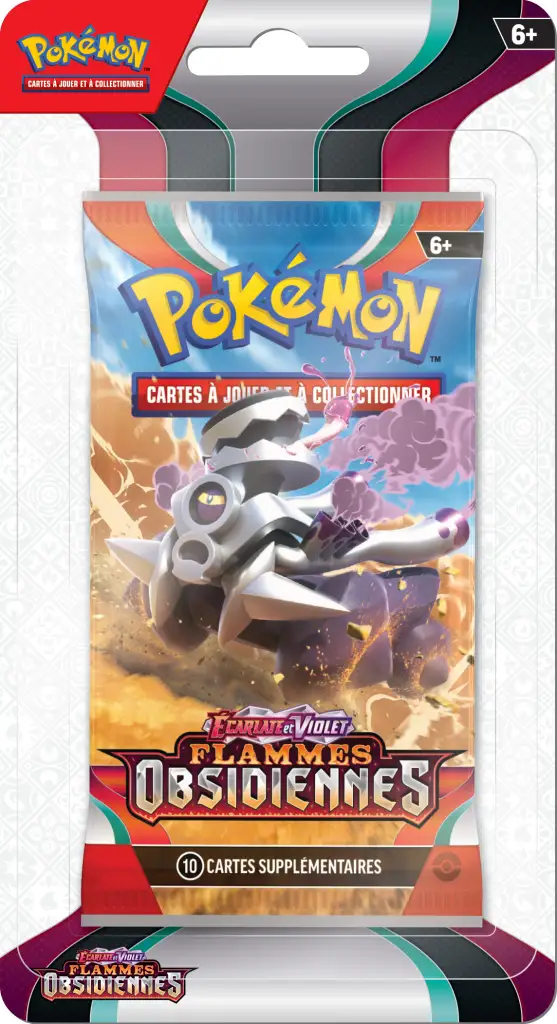 Booster Blister EV3 Flammes Obsidiennes