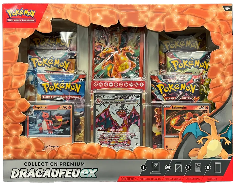 Coffret Collection Premium Dracaufeu Ex