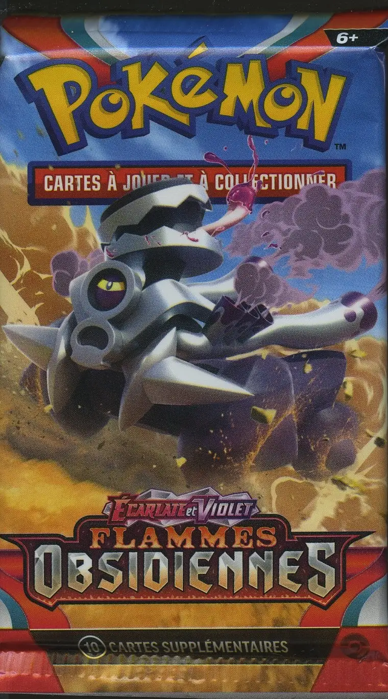 Booster EV3 Flammes Obsidiennes