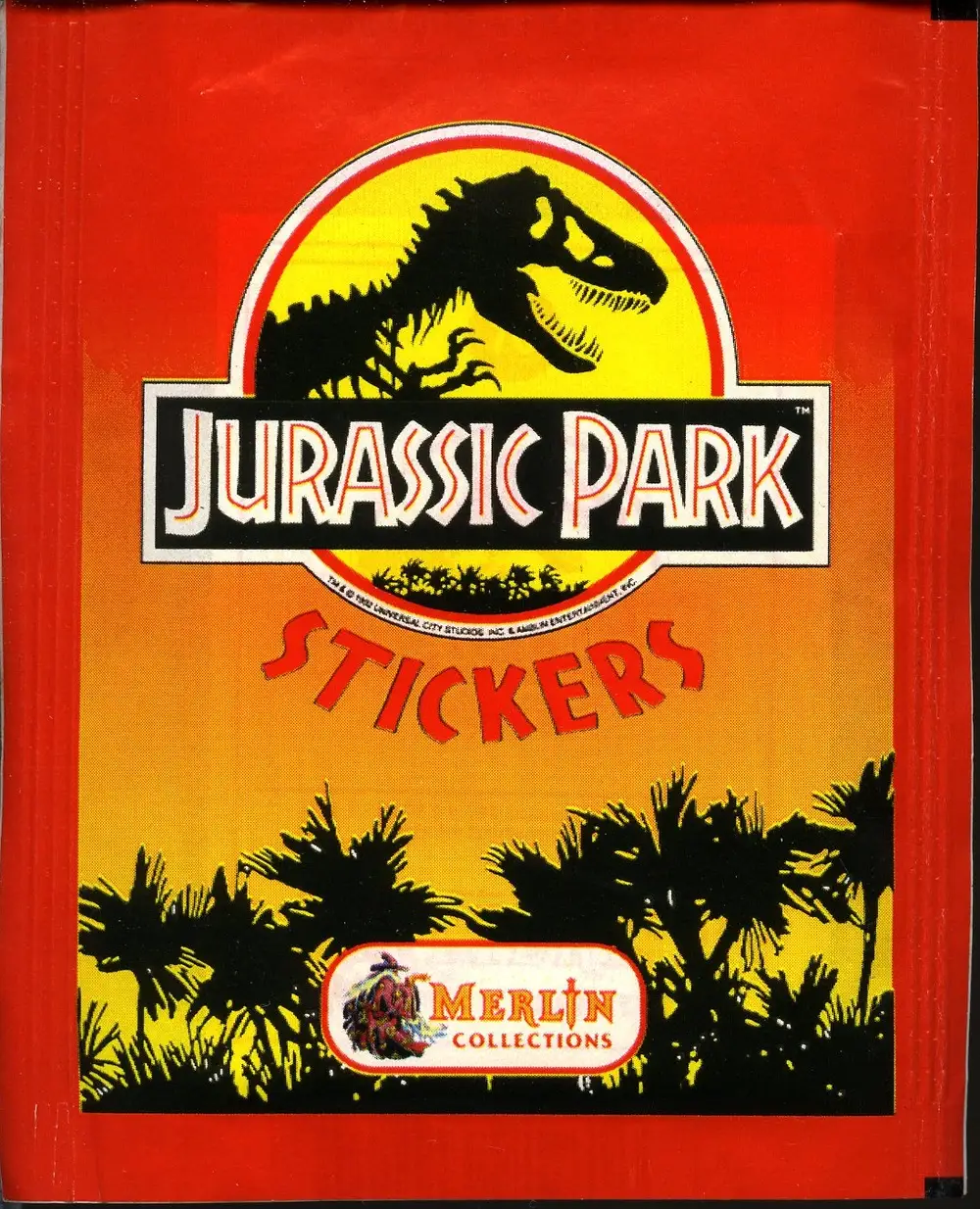 Booster Jurassic Park Stickers