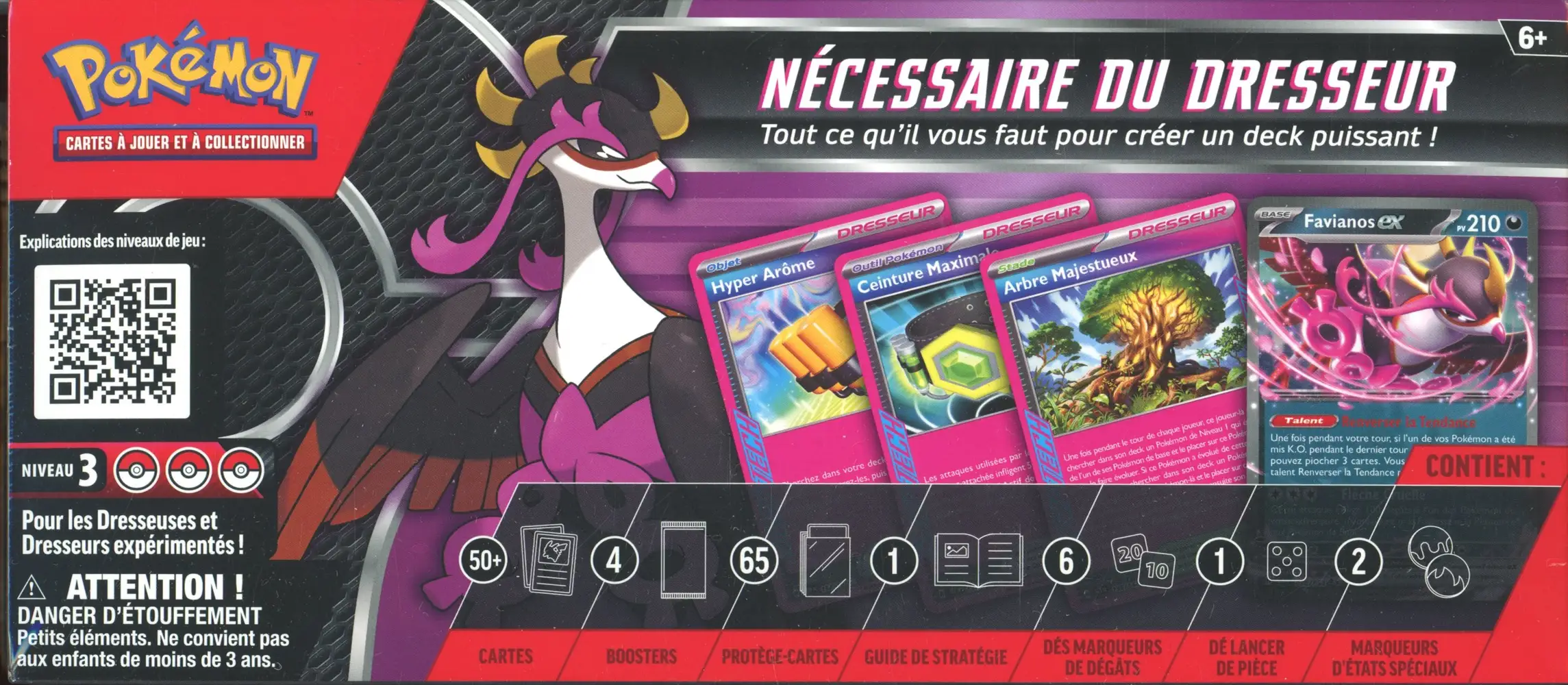 Coffret Nécessaire du Dresseur Favianos Ex