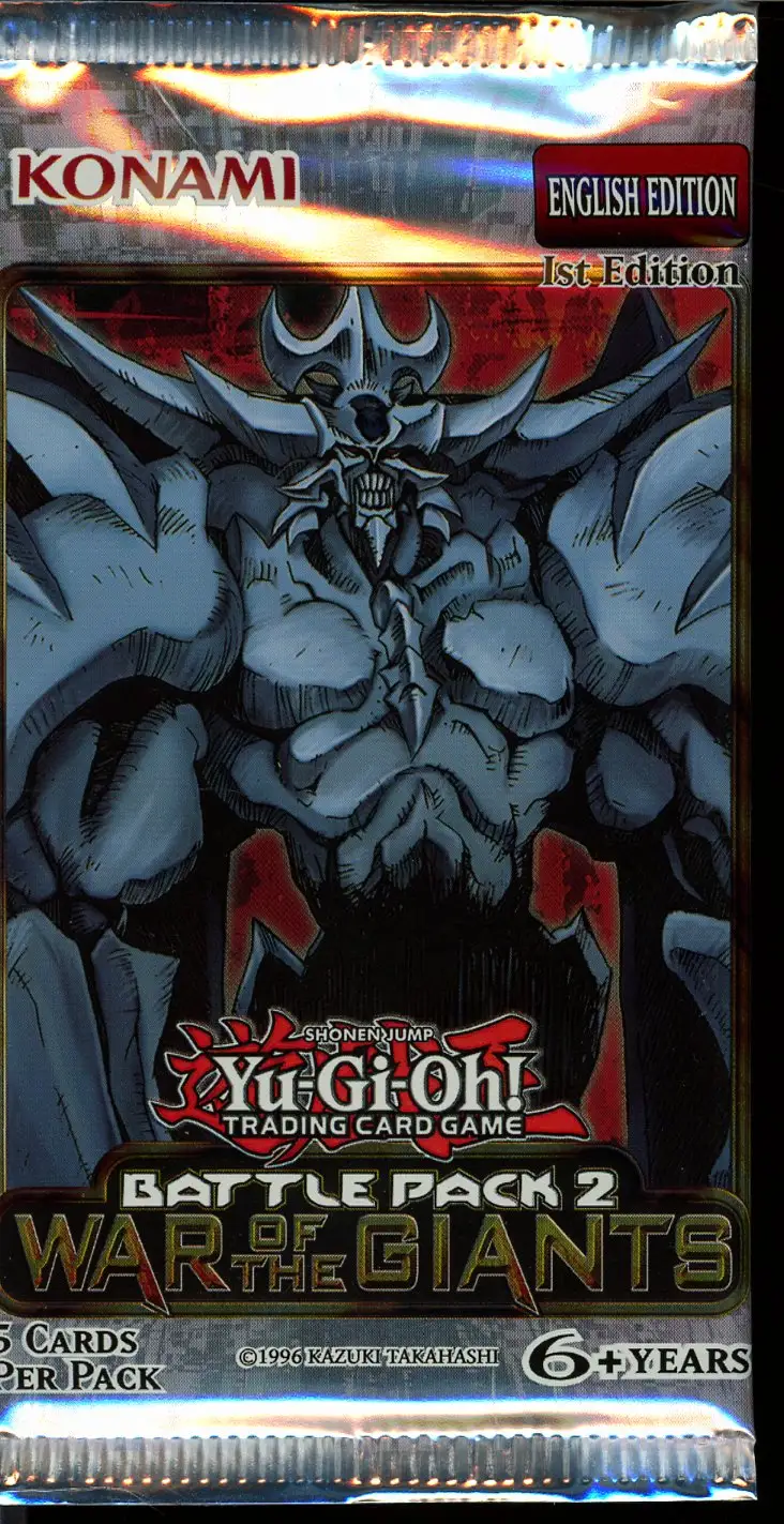 Booster Yu Gi Oh Battle Pack 2 : War Of The Giants