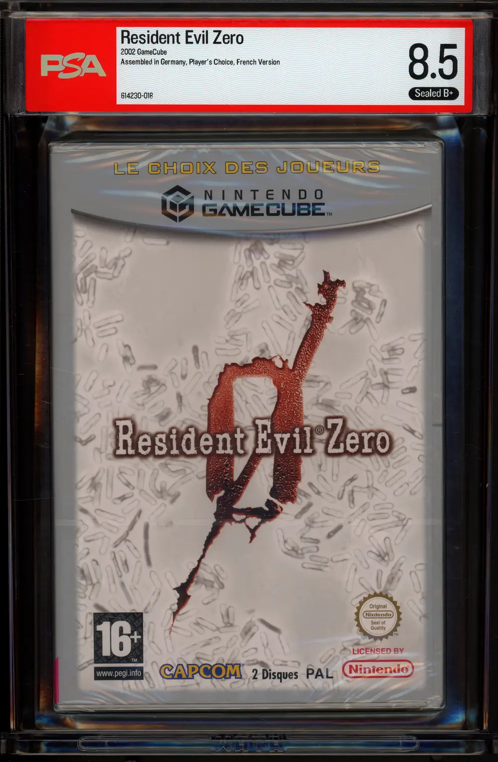 PSA 8.5 Resident Evil Zero