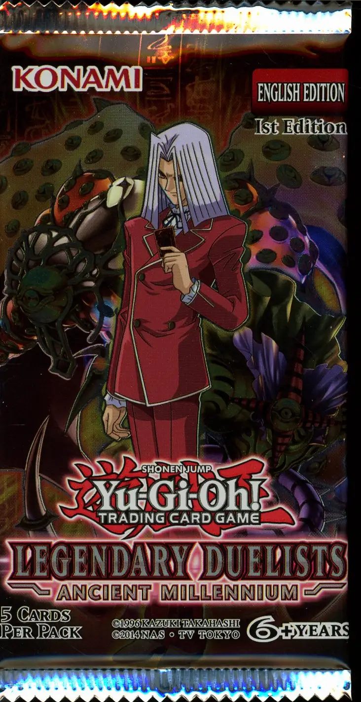Booster Yu Gi Oh Legendary Duelist : Ancient Millennium