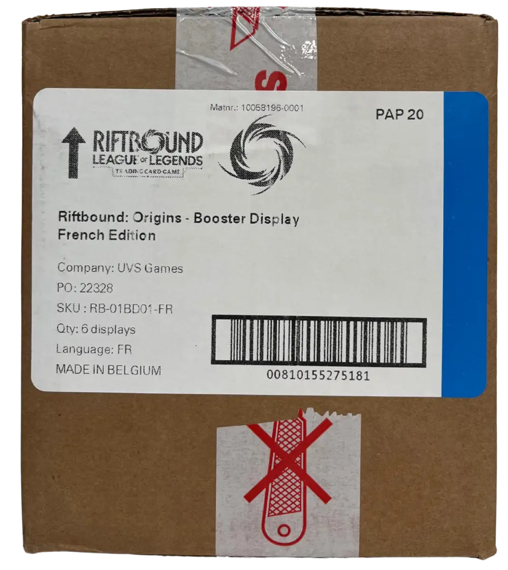 Case Display Riftbound Origines