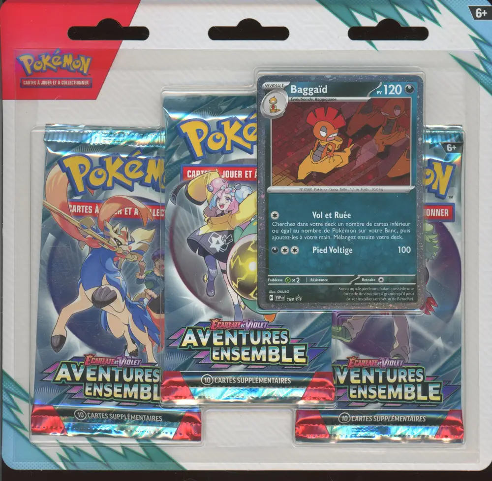 Tripack EV9 Aventures Ensemble
