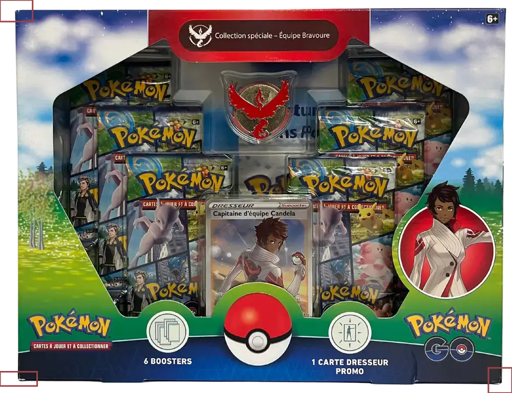 Coffret Pokémon GO Equipe Bravoure
