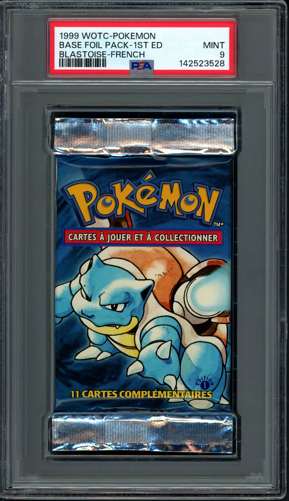 PSA 9 Booster Set de Base Édition 1