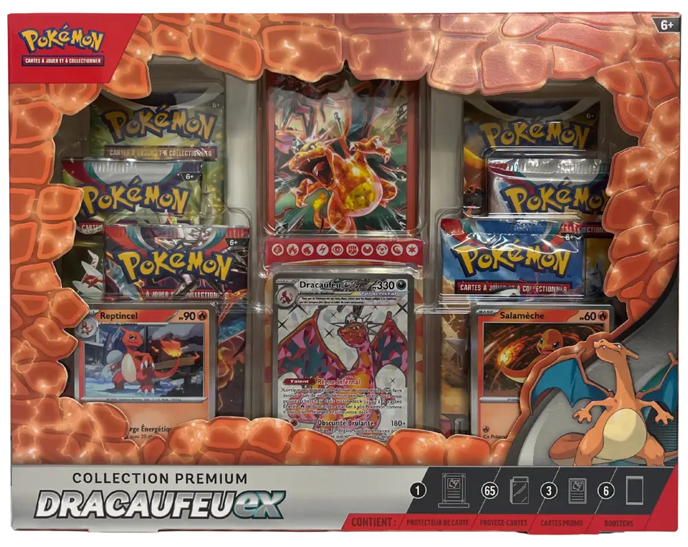 Coffret Collection Premium Dracaufeu Ex