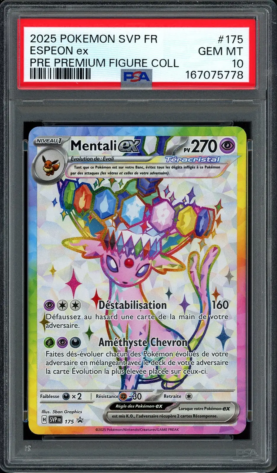 PSA 10 Mentali Ex