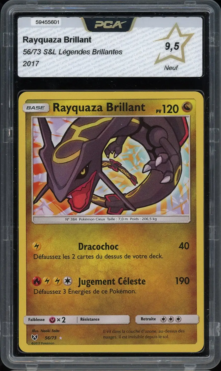 PCA 9.5 Rayquaza Brillant