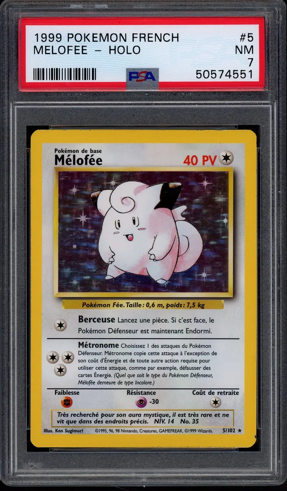 PSA 7 Mélofée Holo