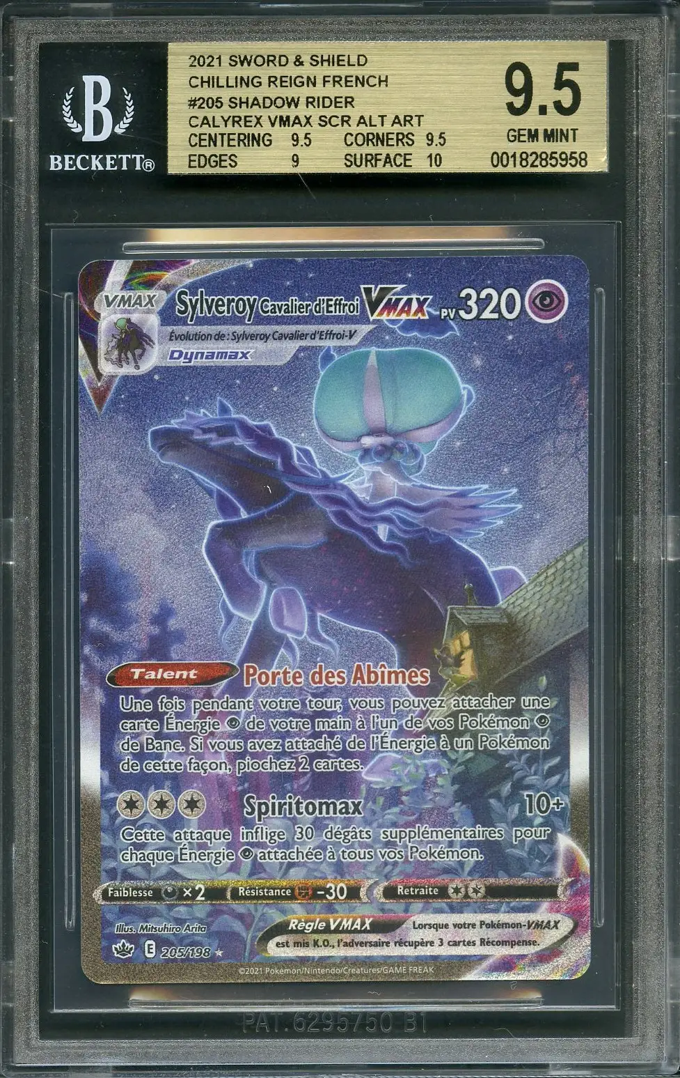 BGS 9.5 Sylveroy Cavalier d'Effroi VMax