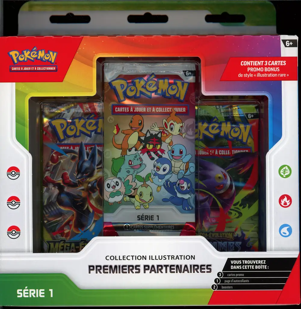 Coffret Collection Illustration Premiers Partenaires Série 1