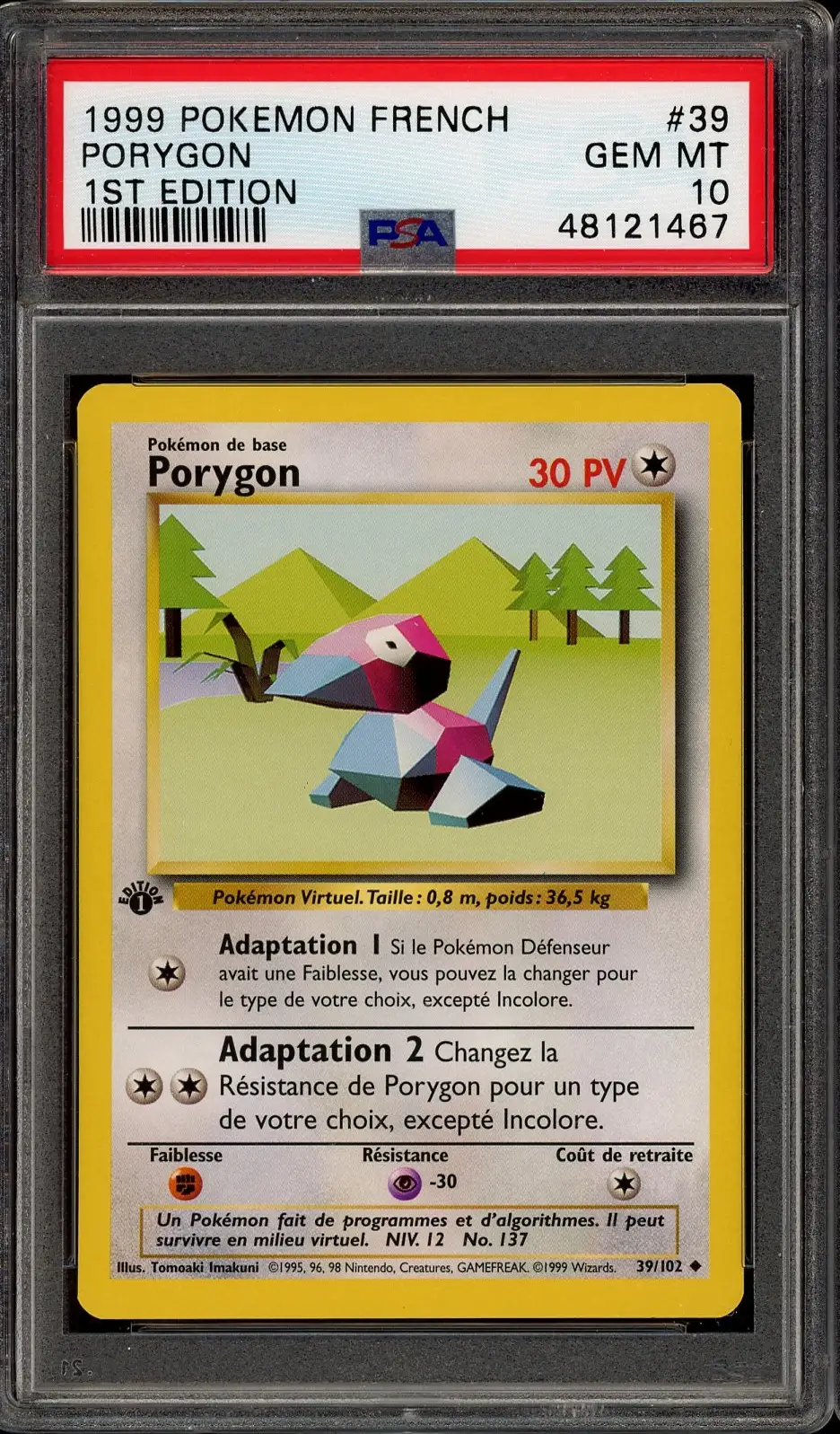 PSA 10 Porygon