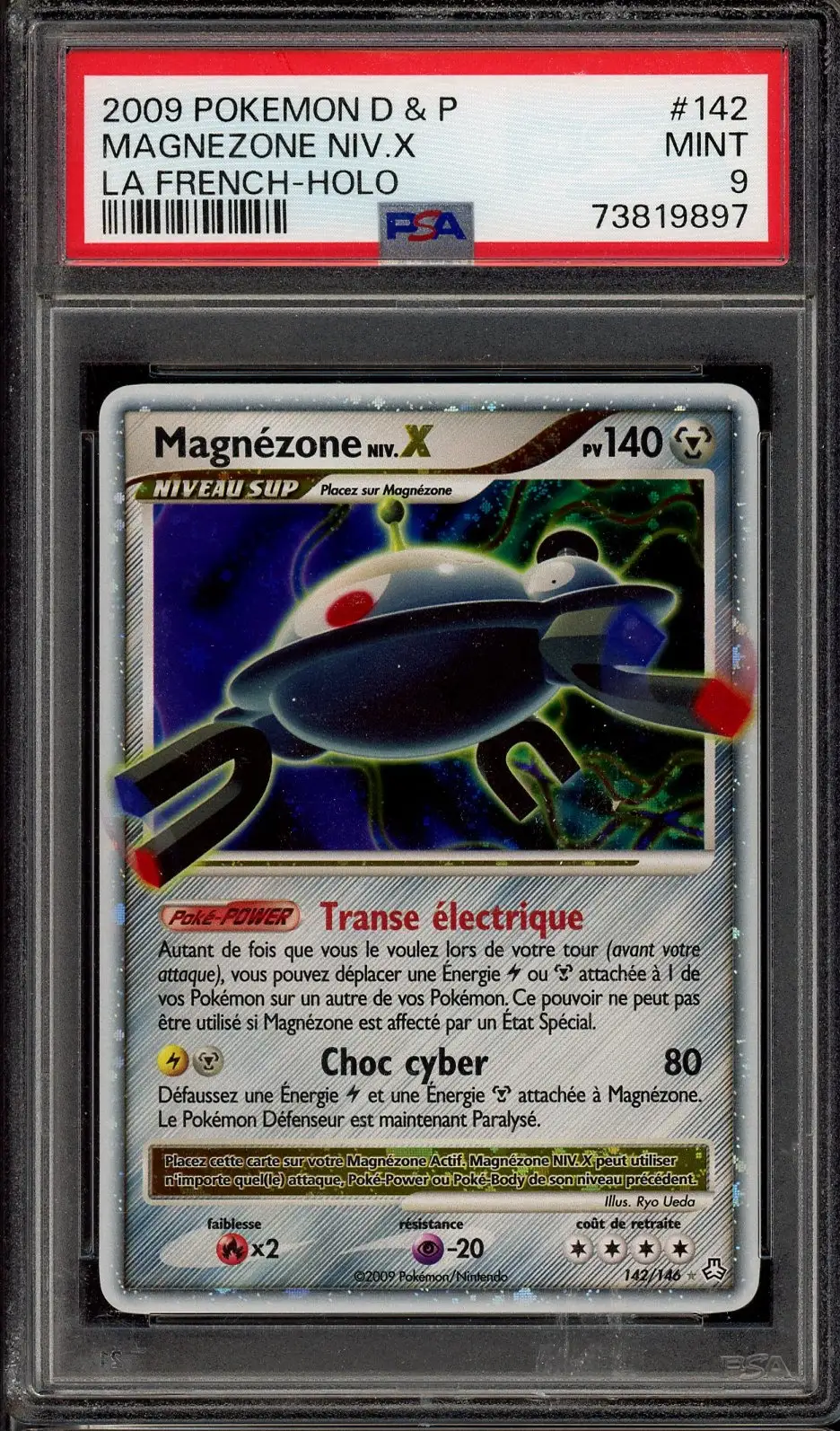 PSA 9 Magnézone Niv. X