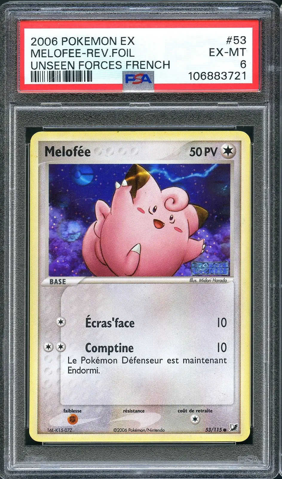 PSA 6 Mélofée Reverse