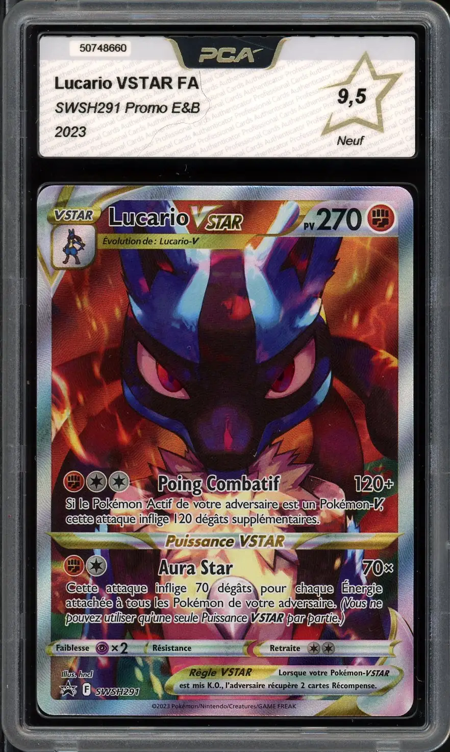 PCA 9.5 Lucario VStar
