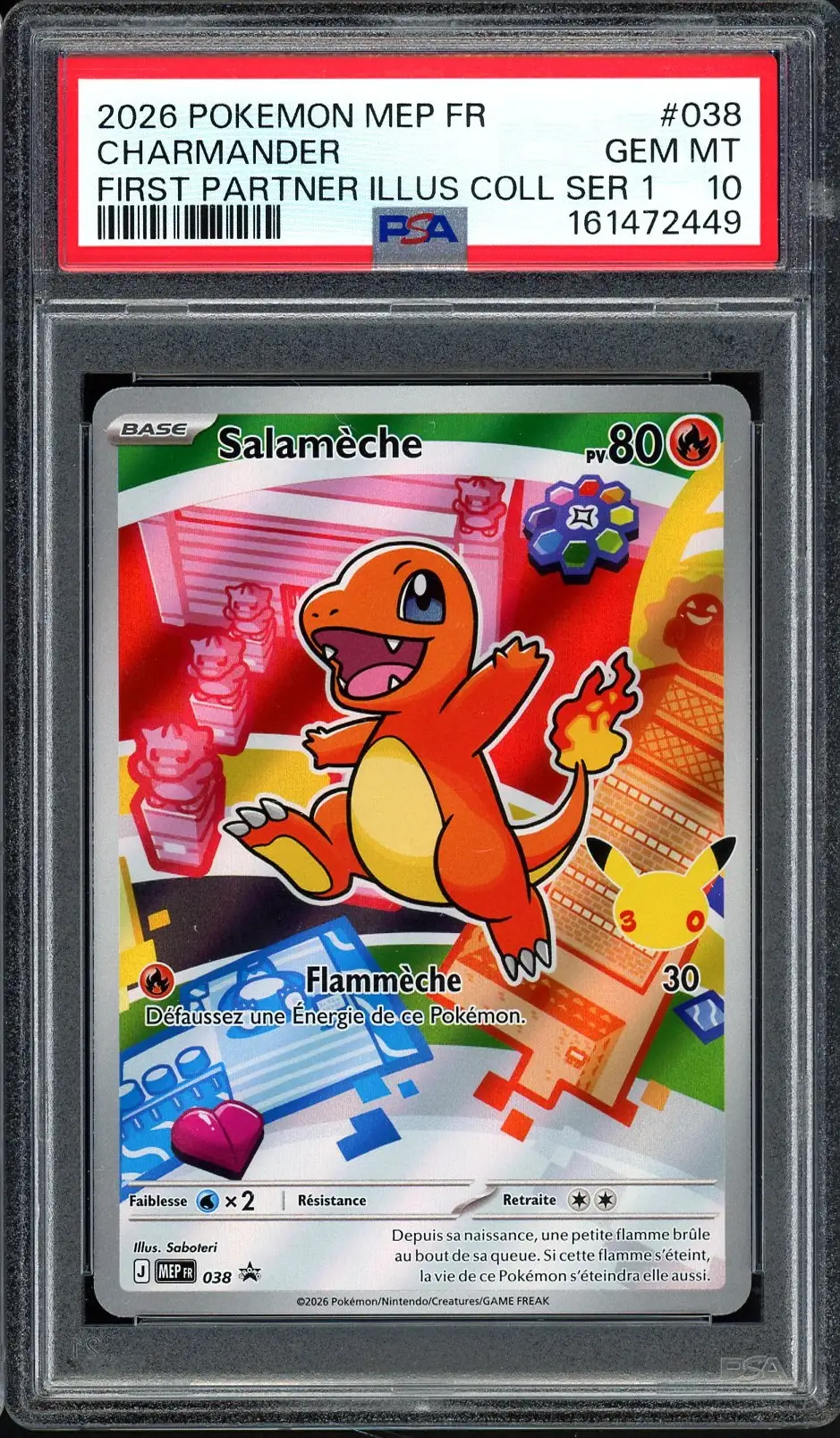 PSA 10 Salamèche