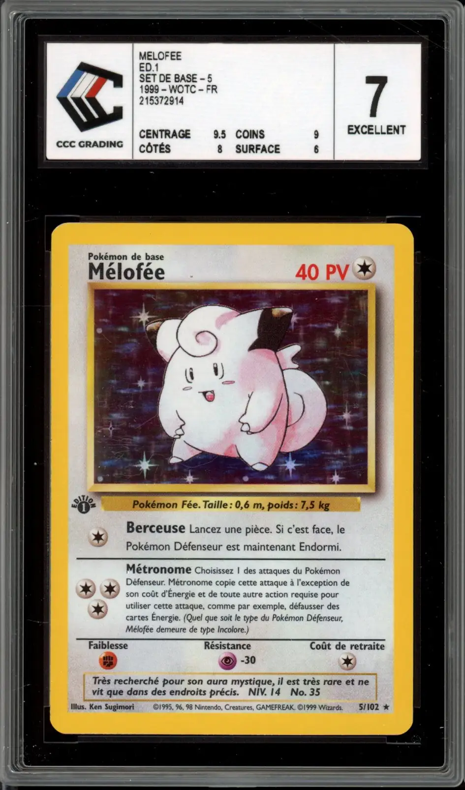 CCC 7 Mélofée Holo