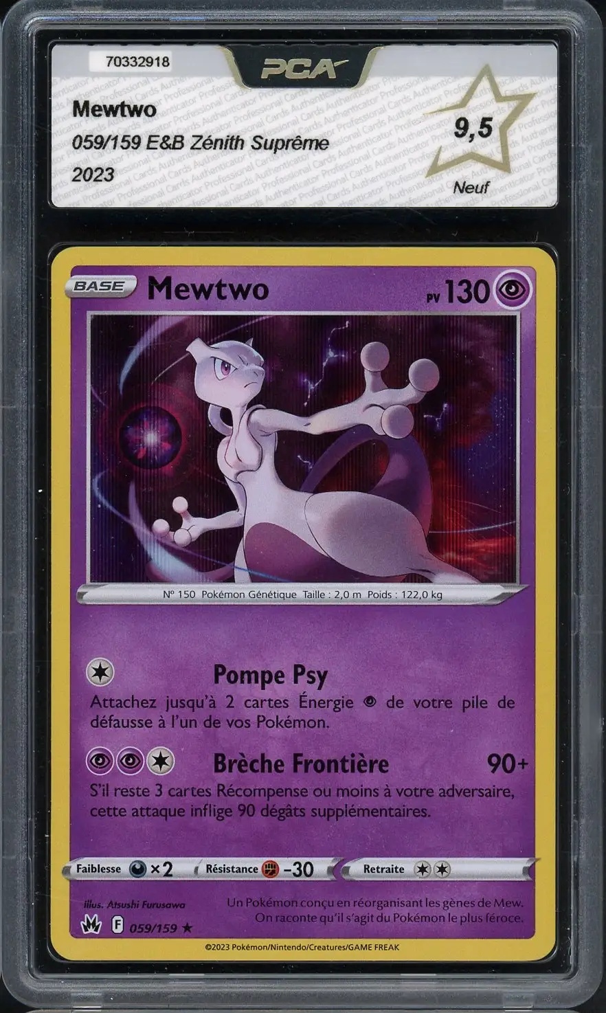 PCA 9.5 Mewtwo