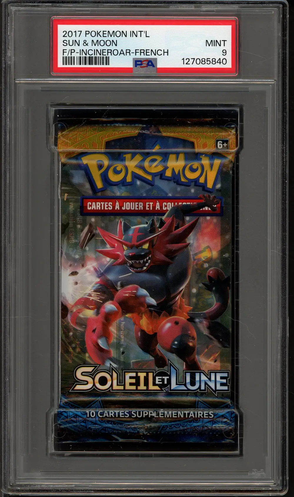 PSA 9 Booster SL1 Soleil et Lune