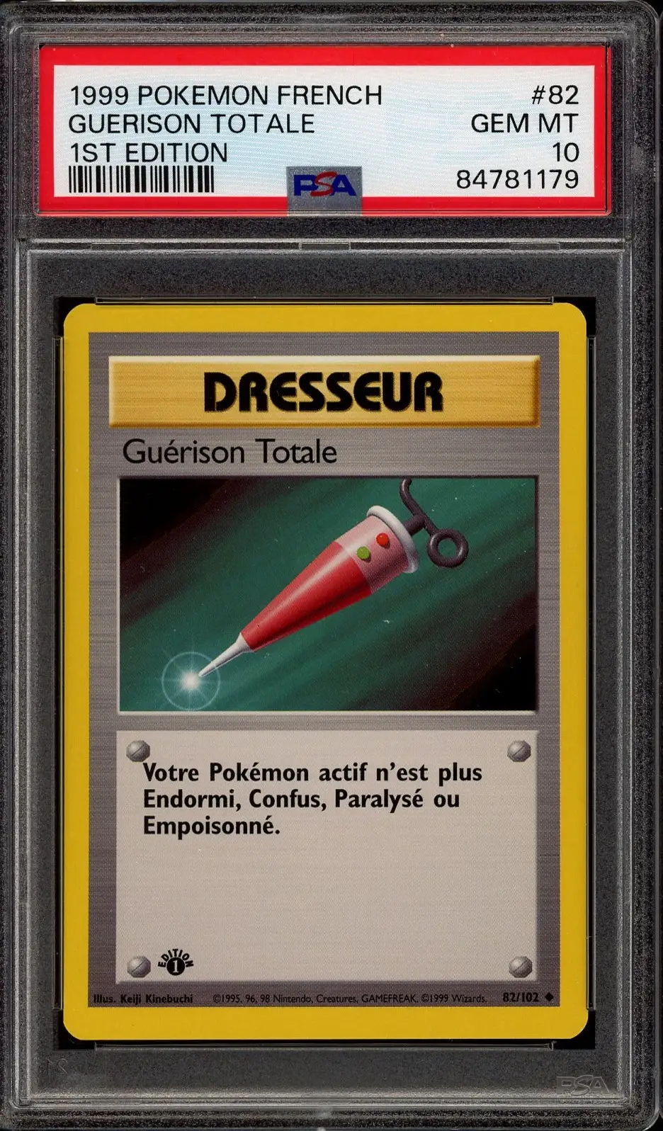 PSA 10 Guérison Totale