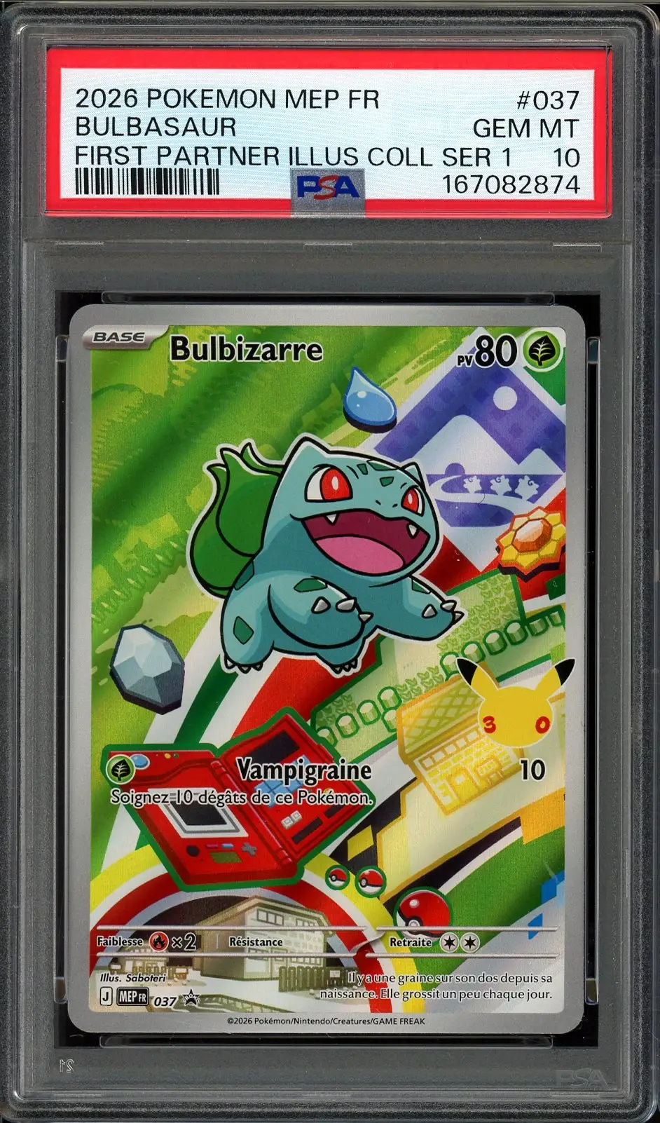 PSA 10 Bulbizarre
