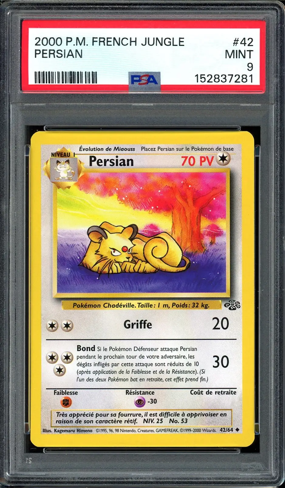 PSA 9 Persian