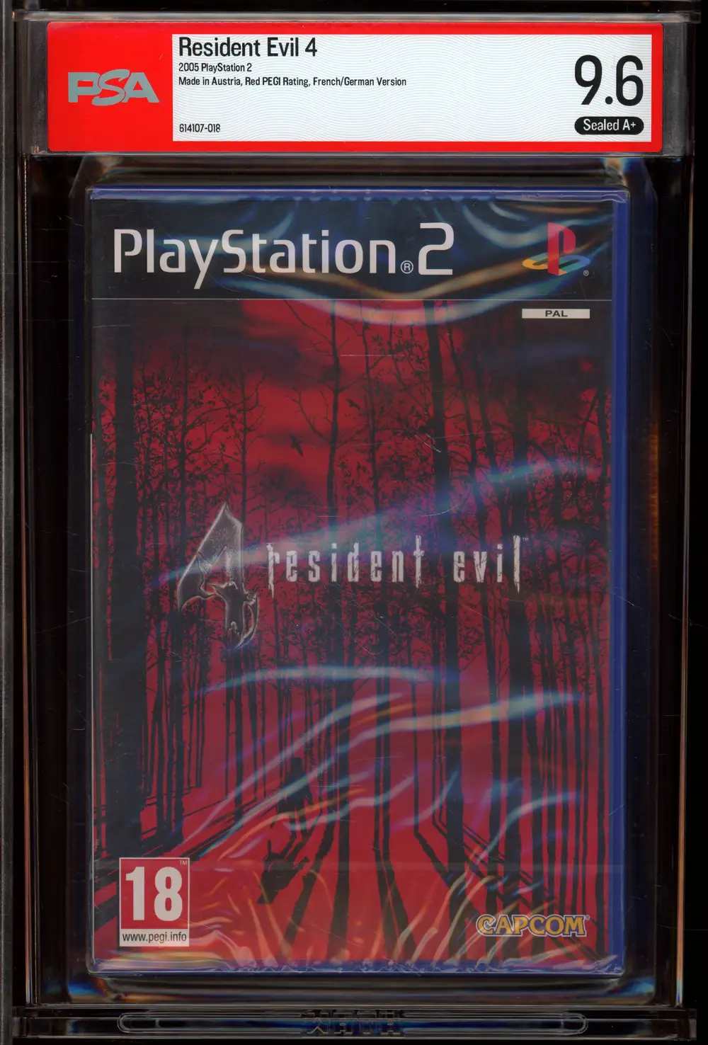 PSA 9.6 Resident Evil 4
